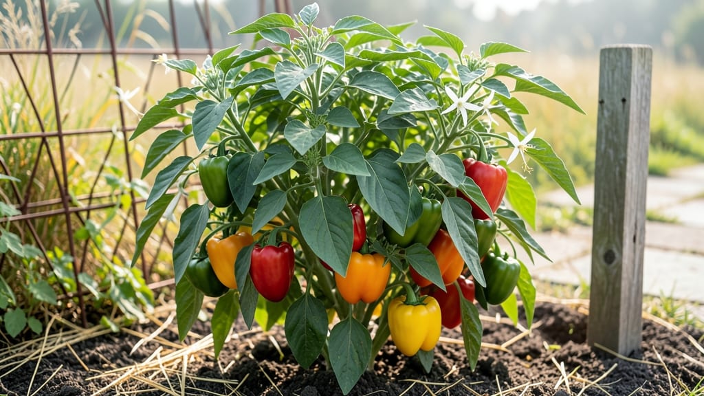 Rainbow Bell Pepper Plants: Vibrant Harvests in Containers or Gardens
