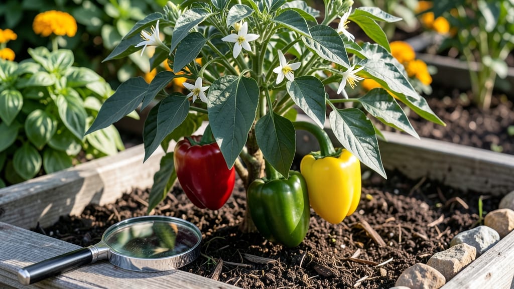 Black Streaks on Pepper Plants: Magnesium Deficiency Fix in 3 Days