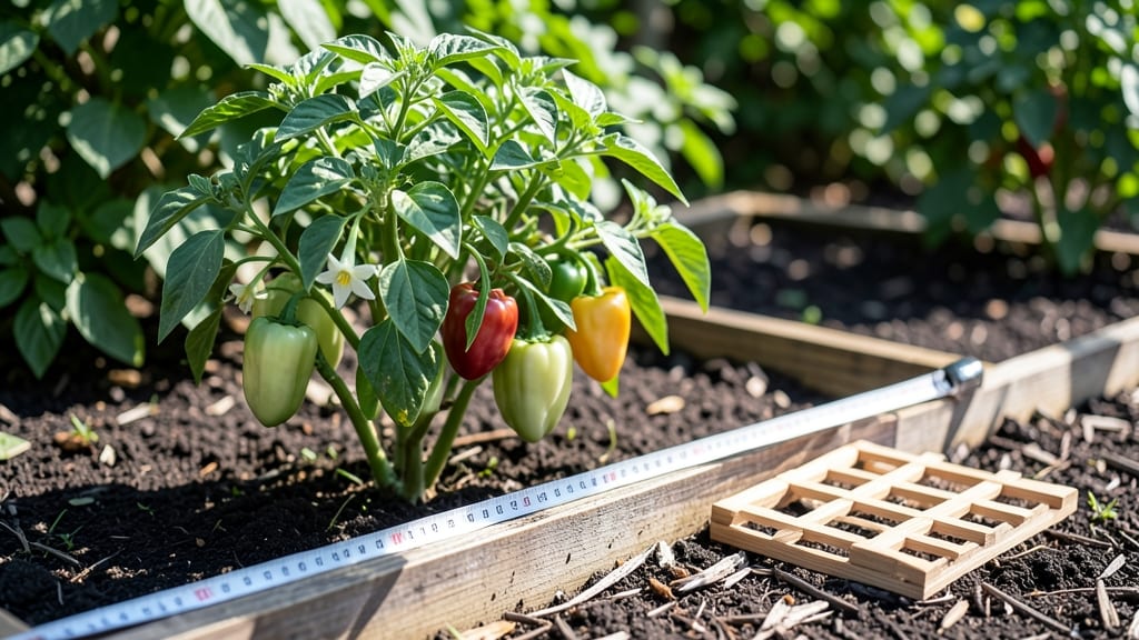 How Many Bell Pepper Plants Per Square Foot: Spacing Math for Maximum Yield