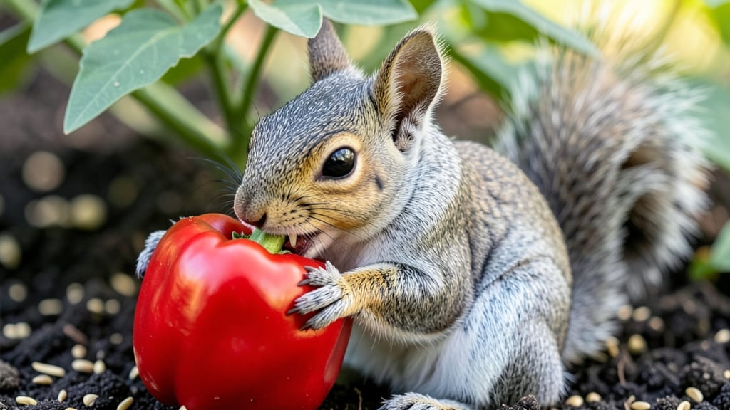 Can Squirrels Eat Bell Peppers: Safe Portions and Risks to Watch For