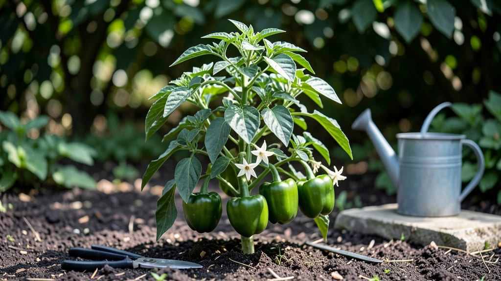 Bonnie Green Bell Sweet Pepper Growing: Sunny Window Secrets for Bursting Harvests