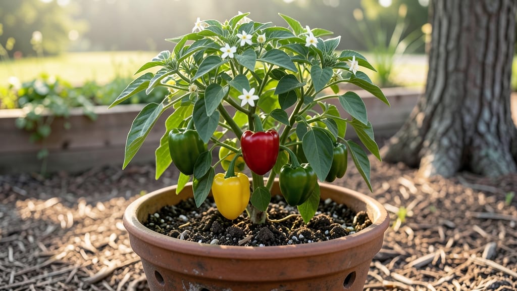 Growing Bell Pepper Plants in Containers: Compact Varieties for Bountiful Harvests