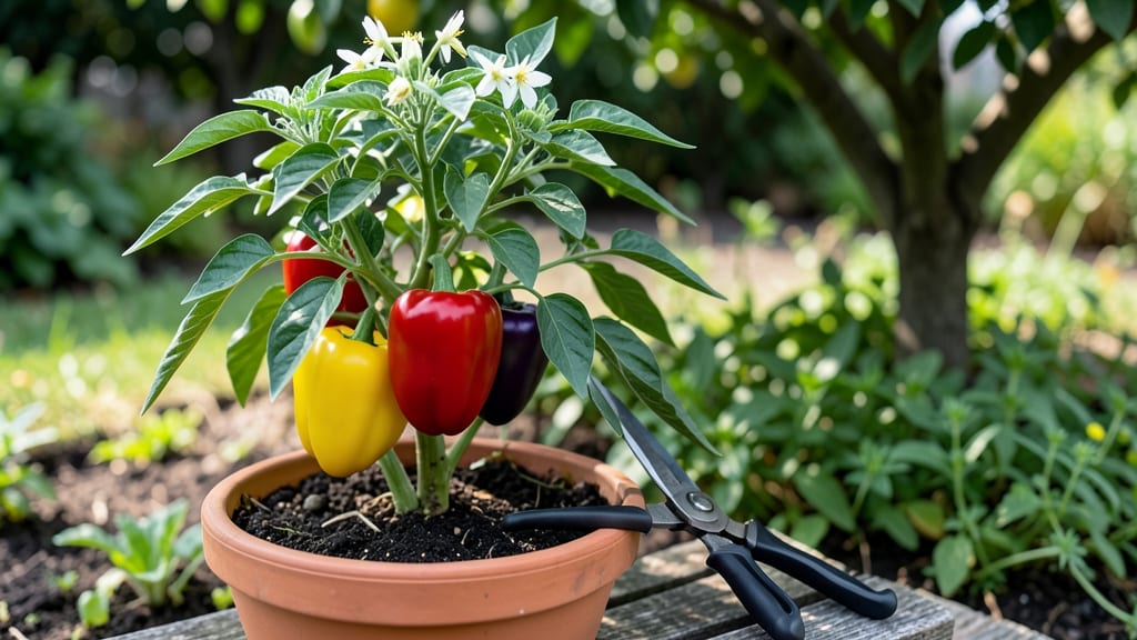 How to Prune Bell Pepper Plants: Pinch-and-Snip Tricks for Bushier Growth