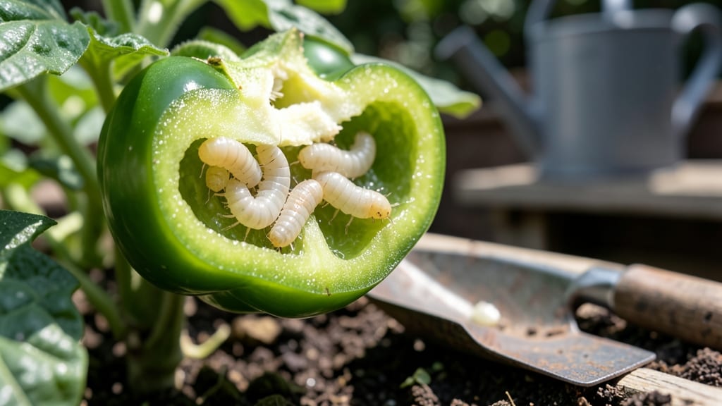 Worms Inside Peppers: Quick Fix to Save Your Harvest Now