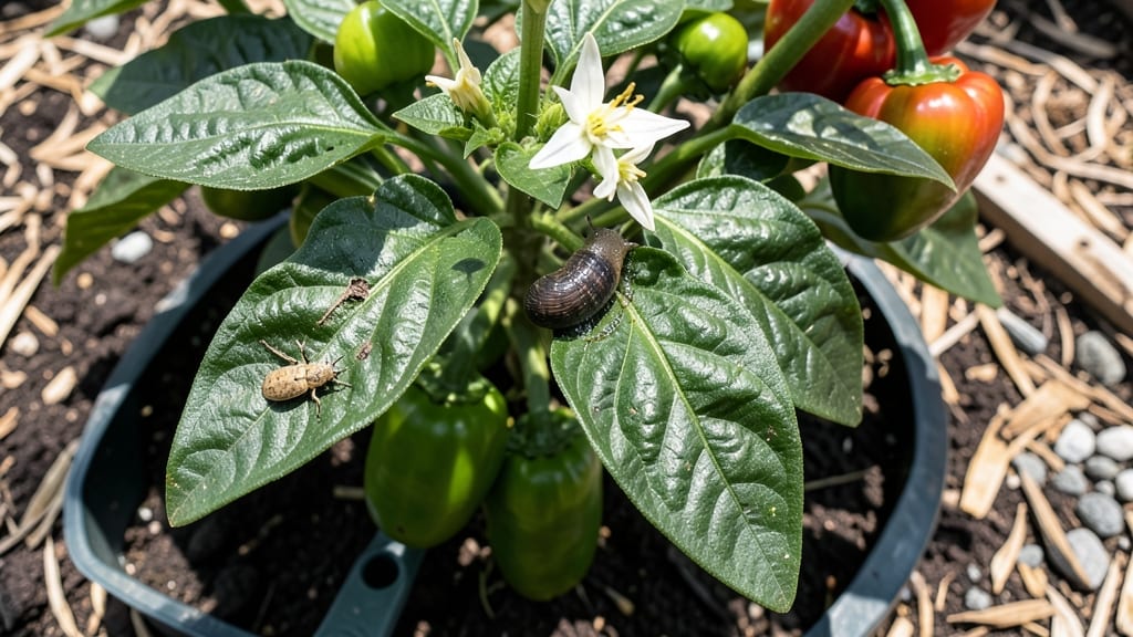 What’s Eating Your Peppers: Squash Vine Borer vs. Aphid Damage Guide