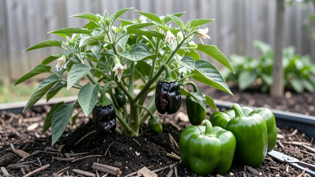 Green Peppers Turning Black: Fungal Blight Fix in 3 Days